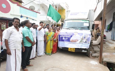 திருவெறும்பூர் தொகுதியில் 52 வாகனம் மூலம் மாதம் தோறும் இரண்டாவது சனி மற்றும் ஞாயிற்றுக்கிழமைகளில் வீடு தேடி தாயுமானவர் திட்டம் - அன்பில் மகேஷ்