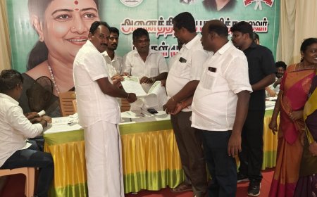 அதிமுகவிலிருந்து விலகி புரட்சித்தாய் சின்னமா அவர்களின் முன்னிலையில் அனைத்து இந்திய புரட்சித்தலைவர் மக்கள் முன்னேற்ற கழகம் இணைந்து  கொண்ட வீரபாண்டி சட்டமன்ற முக்கிய பிரமுகர் சோலைக்குமரன் என்கிற குட்டி