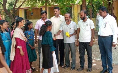 இன்று பள்ளிகள் திறப்பு: அரசு பள்ளியில் மாணவர்களுக்கு உற்சாக வரவேற்பு