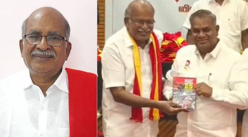 தேர்தலில் காசு, பணம் இல்லாதவன் வெற்றி பெற முடியும் என்பது நிரூபித்து காட்டப்பட்டிருக்கிறது-தவெகவில் இணைந்த கம்யூனிஸ்ட் மூத்த தலைவர் மகேந்திரன் 